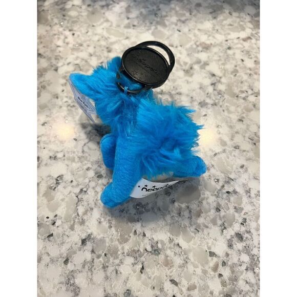 Neopets Blue Kyrii Plush Stuffed‎ Animal McDonalds Promo Toy 2005 4" Warf Pet - Picture 4 of 6